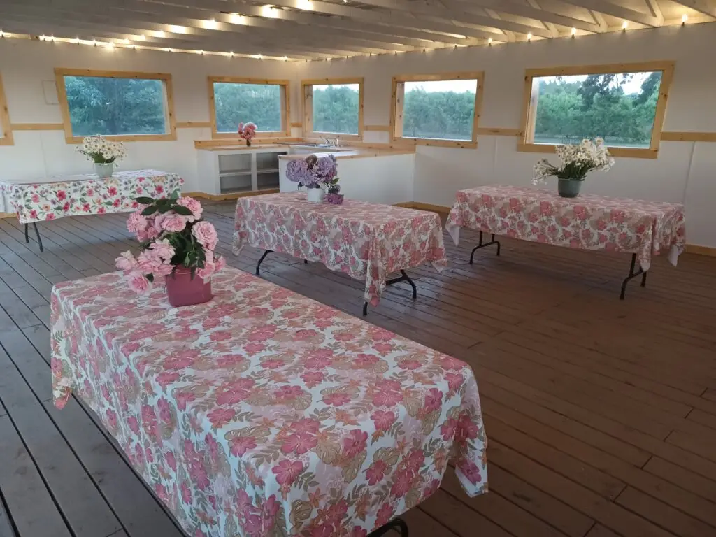 Private Events Pavilion at Bells Orchard, Beaverton, Oregon